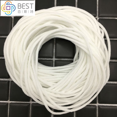 النايلون قناع الوجه حلقة الأذن المرنة المواد جولة شريط مرن 2.5-3.0mm