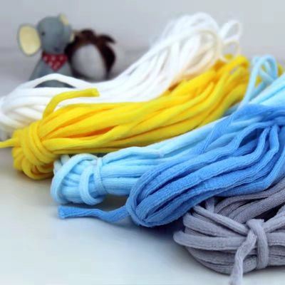 لينة جدا حلقات الأذن مرنة الفرقة لقناع الوجه الأذن شنقا 5mm 6mm