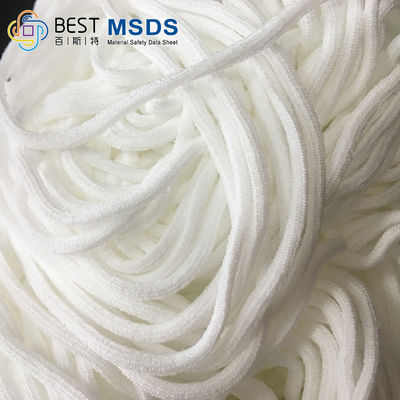 النايلون قناع الوجه حلقة الأذن المرنة المواد جولة شريط مرن 2.5-3.0mm