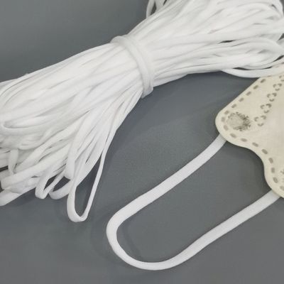 3.5 مللي متر لينة مرنة حلقات الأذن المسطحة الفرقة حلقة الأذن الحبل المرن لقناع الوجه
