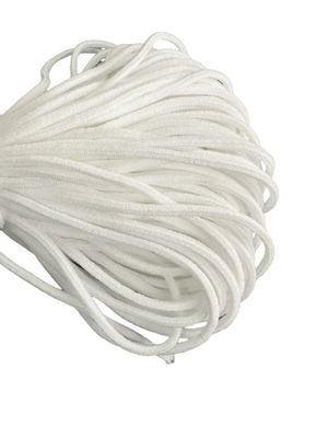2.5mm 3mm 1/8 &quot;جولة مرنة الفرقة لقناع الوجه 3ply Earloop الطبية